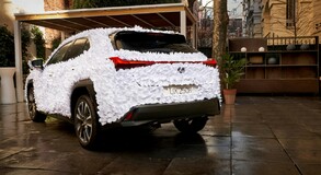 UMELCI PREMENILI LEXUS UX NA KVETINOVÚ ZÁHRADU